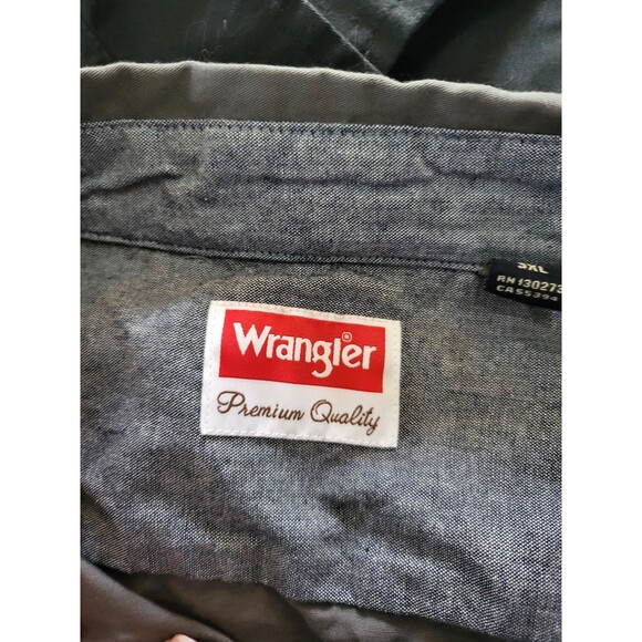 Wrangler Lot of 3 Relax Fit 3XL Short Sleeved Shirts - Picture 3 of 13